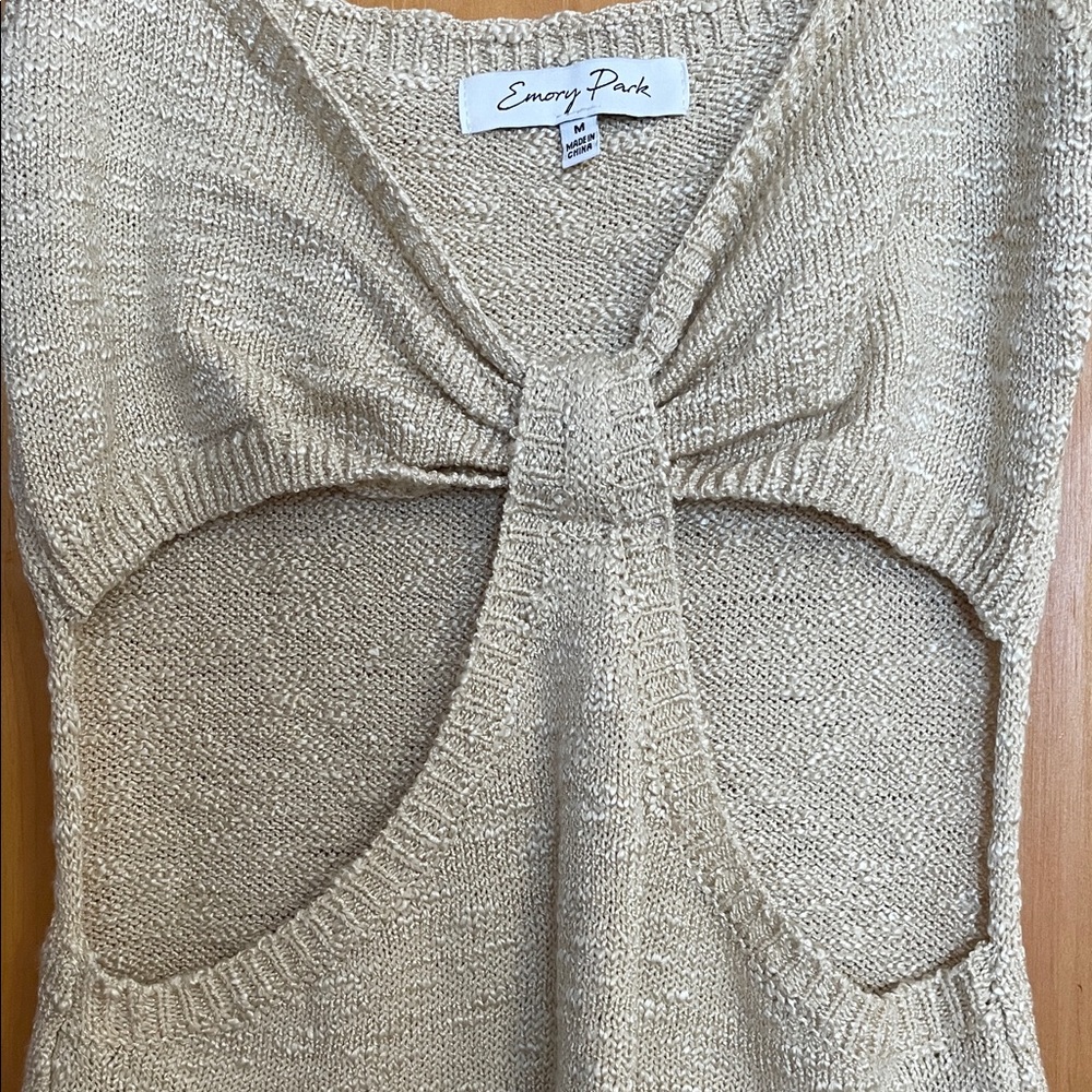 M.  Emory Park Alluring Sand Knit Texture - Picture 4 of 8